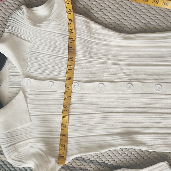 Long sleeve button down sweater dress - Picture 7 of 9